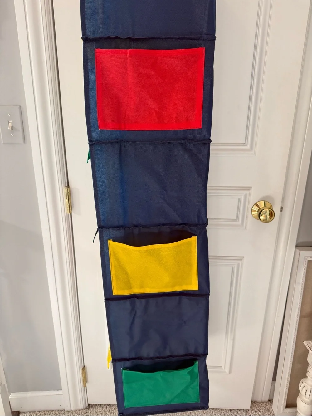 Kids Days of Week Hanging Closet Organizer School Clothes